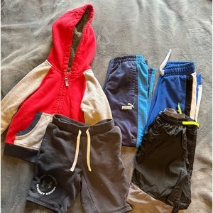 Under Armor, Puma, Wonder Nation boys size 6-8